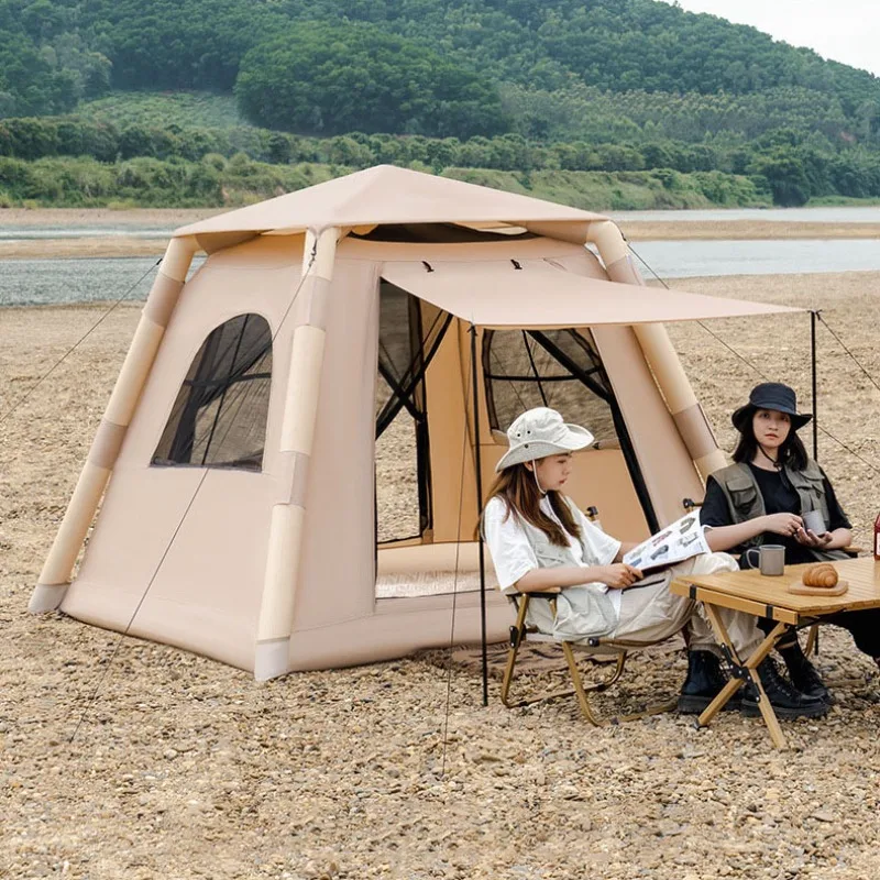 Outdoor fully automatic Inflatable Camping Tent no need to build foldable portable picnic mountaineering and travel equipment