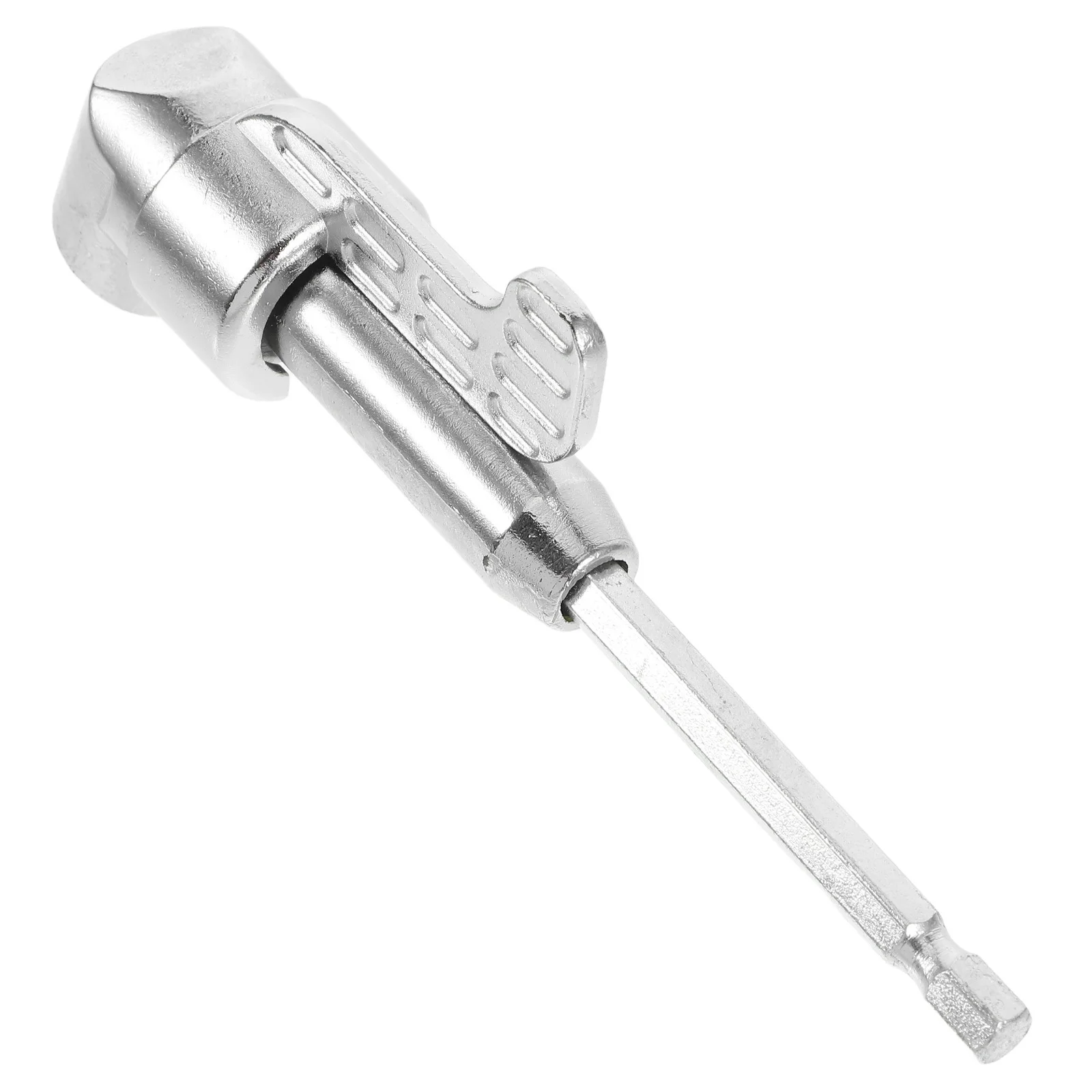 

105 Degree Right Angle Drill Extension Shank Socket Connector For Electric Drill Wrench Hexagon Bit Turner Flexible