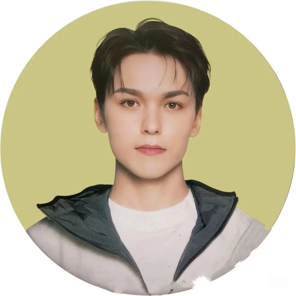 

Kpop Boy Group 2024 Follow Tinplate Badge Mirror Keychain Pendent S.COUPS JEONGHAN WONWOO THE8 DINO MINGYU Fans Gifts Collection