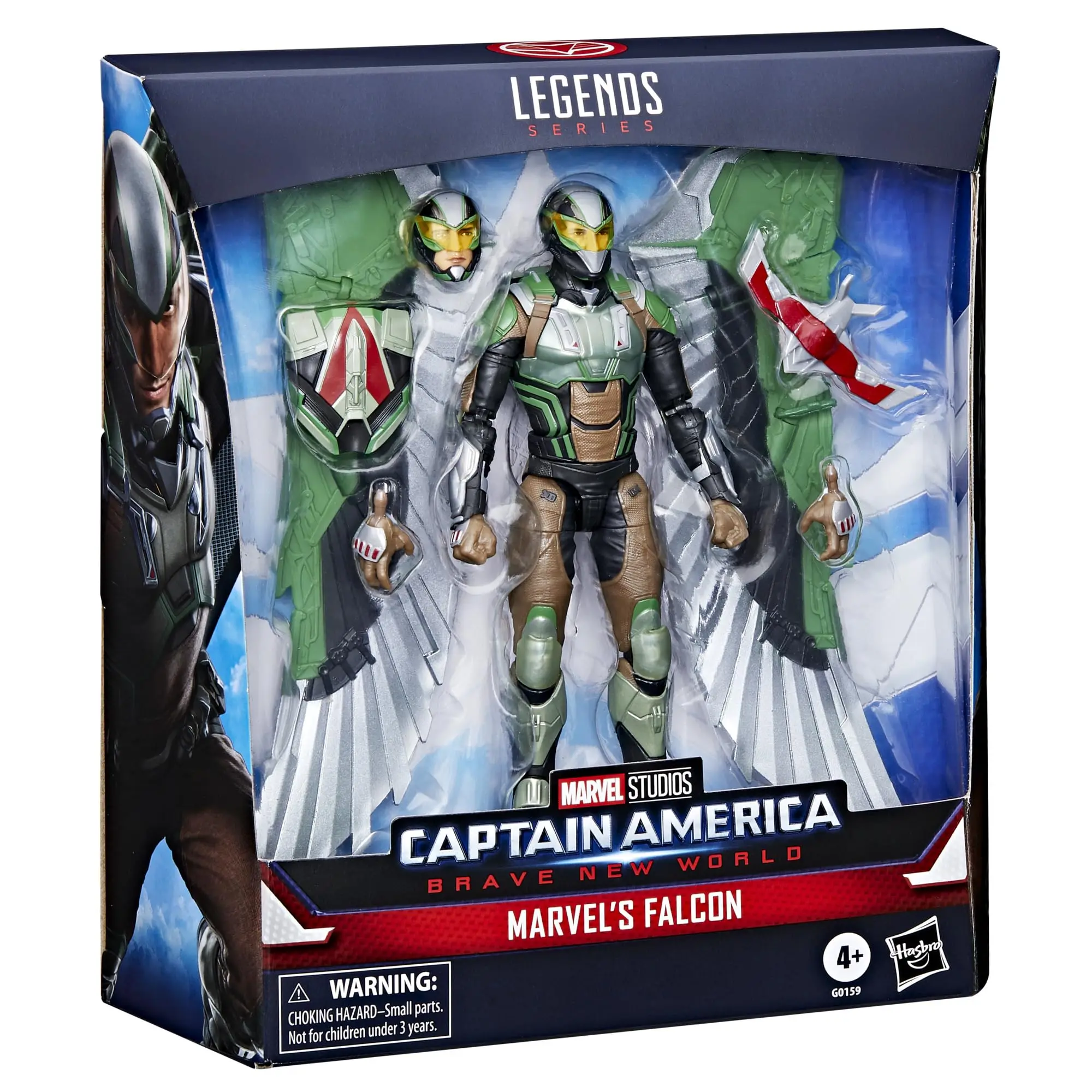 Hasbro Marvel Legends Series Falcon, Captain America: Brave New World Collectible Deluxe 6-inch actiefiguur G0159