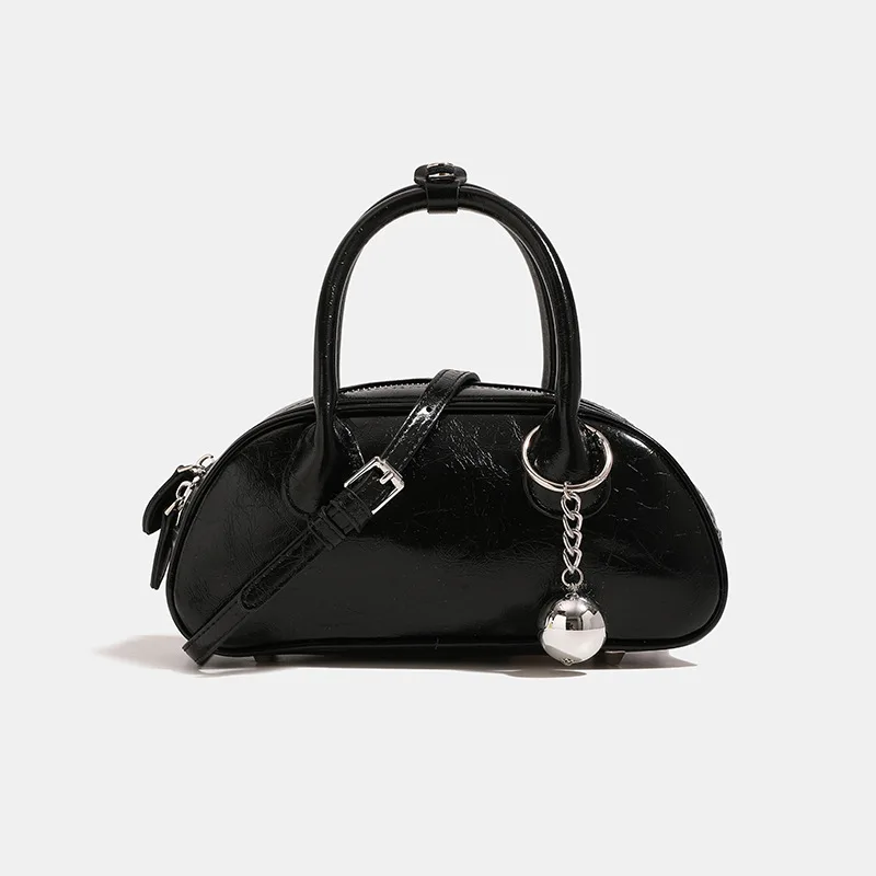 

Новая сумка через плечо оригинального дизайна, золотистая, серебряная, стильная, изысканная сумка для боулинга, простая сумка-тоут премиум-класса на плечо Boston