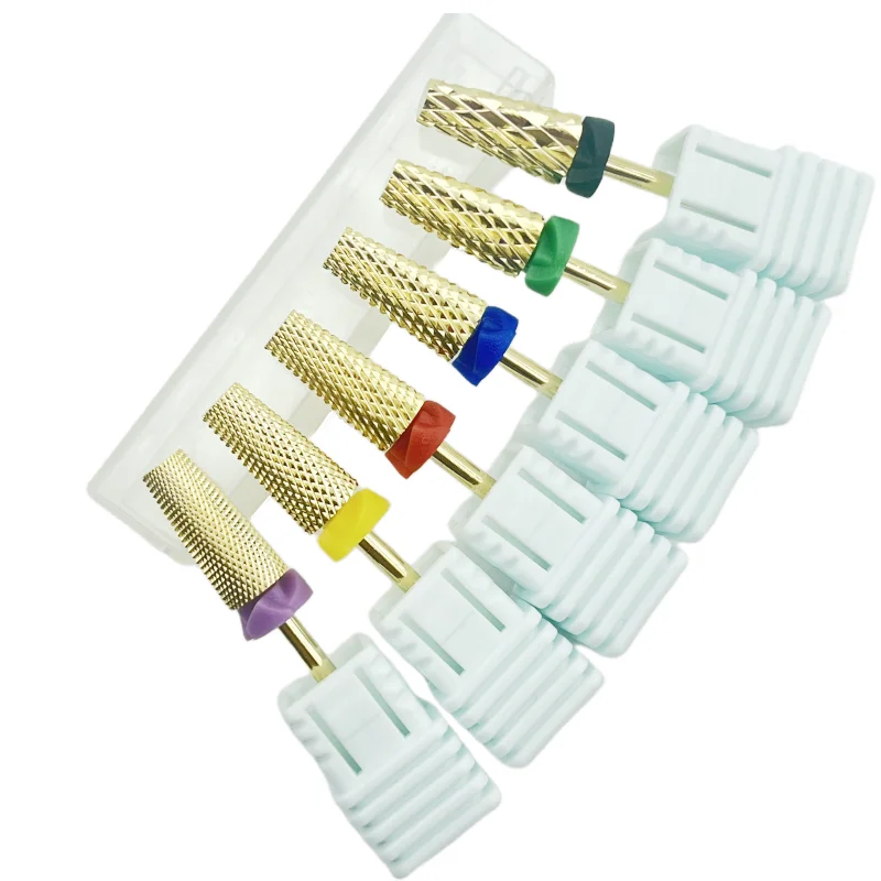 1 قطعة 4 في 1 مظلة كبيرة كربيد مسمار مثقاب الخشب قاطعة المطحنة المهنية مانيكير الكهربائية الروتاري التنغستن الأظافر أداة الملفات