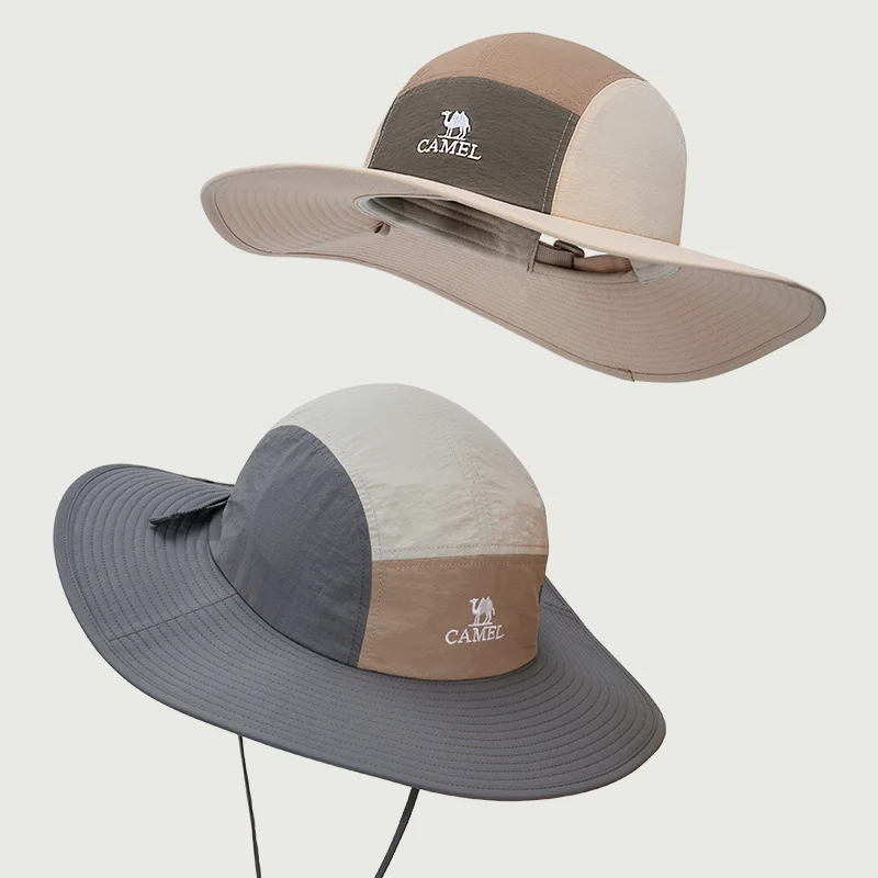 GOLDEN CAMEL Hiking Caps for Men Women Sun Protection Block Bucket Hats UV Breathable Fishing Hat Tactical Hat Travel Camping