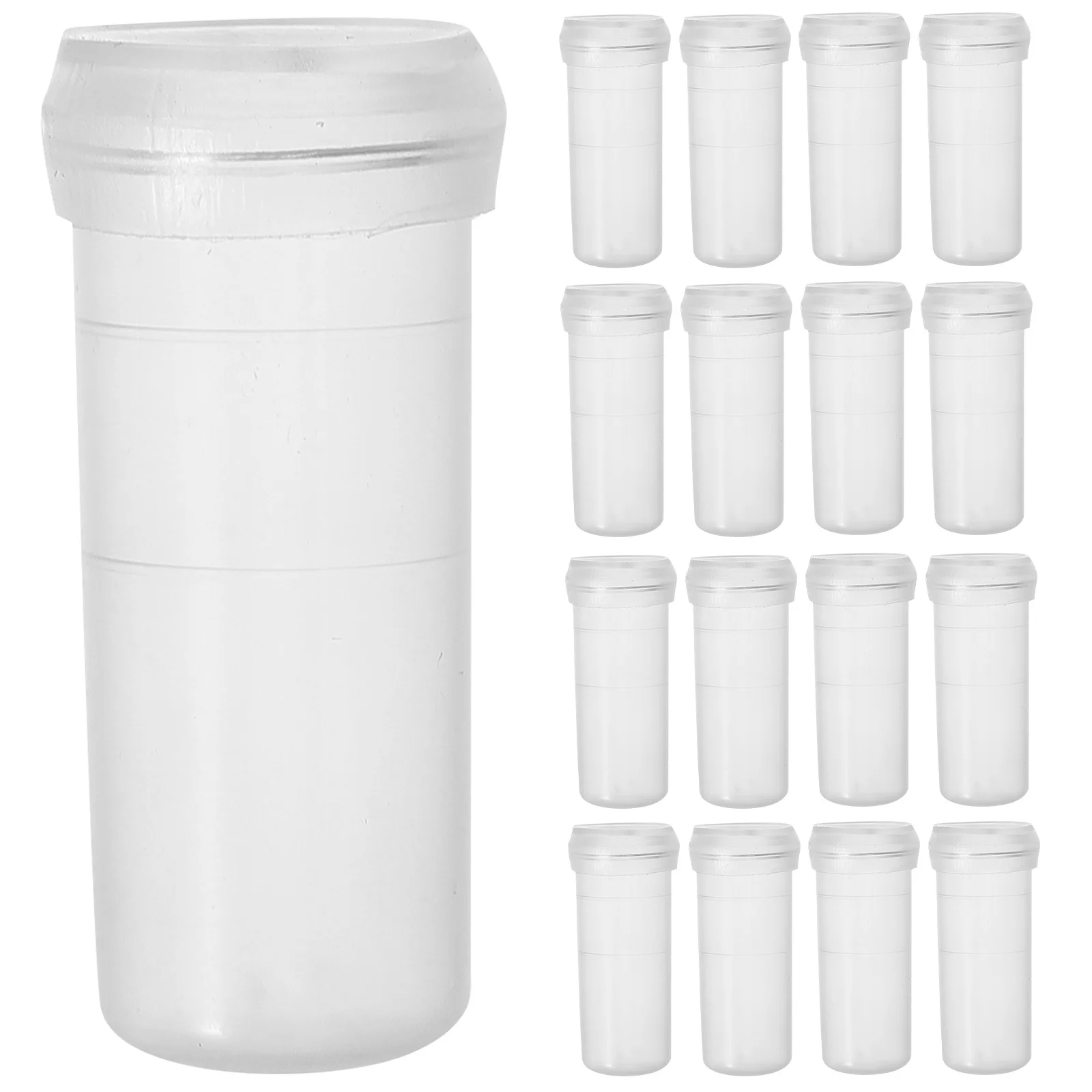 

190Pcs Transparent Plastic Flower Water Tubes Aesthetic Appeal for Various Decorative Occasions Vials Plastic Tube