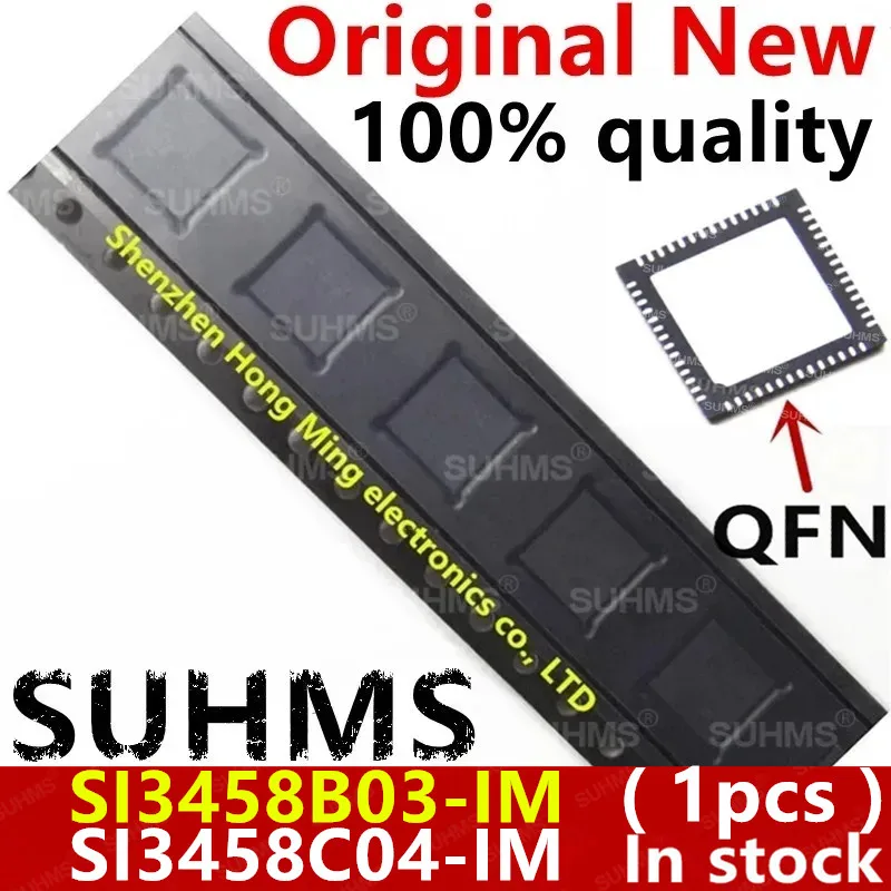 SI3458 SI3458B03 SI3458B03-IM SI3458C04-IM QFN-56 SI3458C04, 100% novo, 1 pc