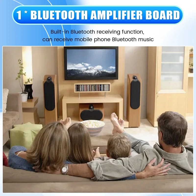 2X20 واط 12 فولت بلوتوث مكبر للصوت مجلس شحن المتكلم دعم بلوتوث Aux تسجيل المسرح المنزلي لتقوم بها بنفسك مكبر للصوت