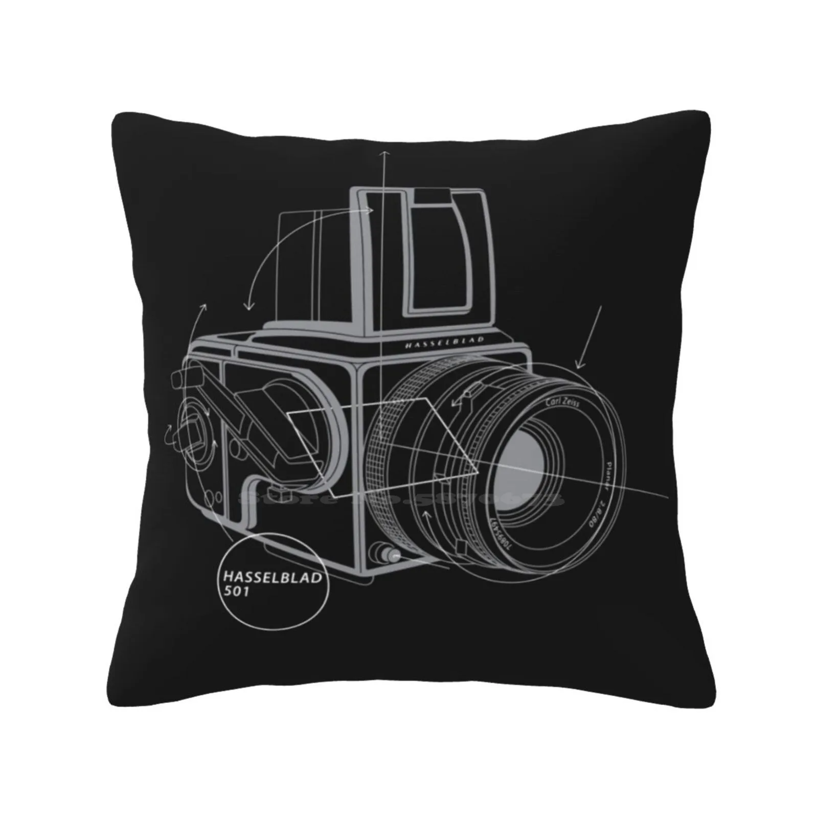 Hasselblad Home Sofa Car Cushion Cover Pillowcase Hasselblad Classic Camera Photographer