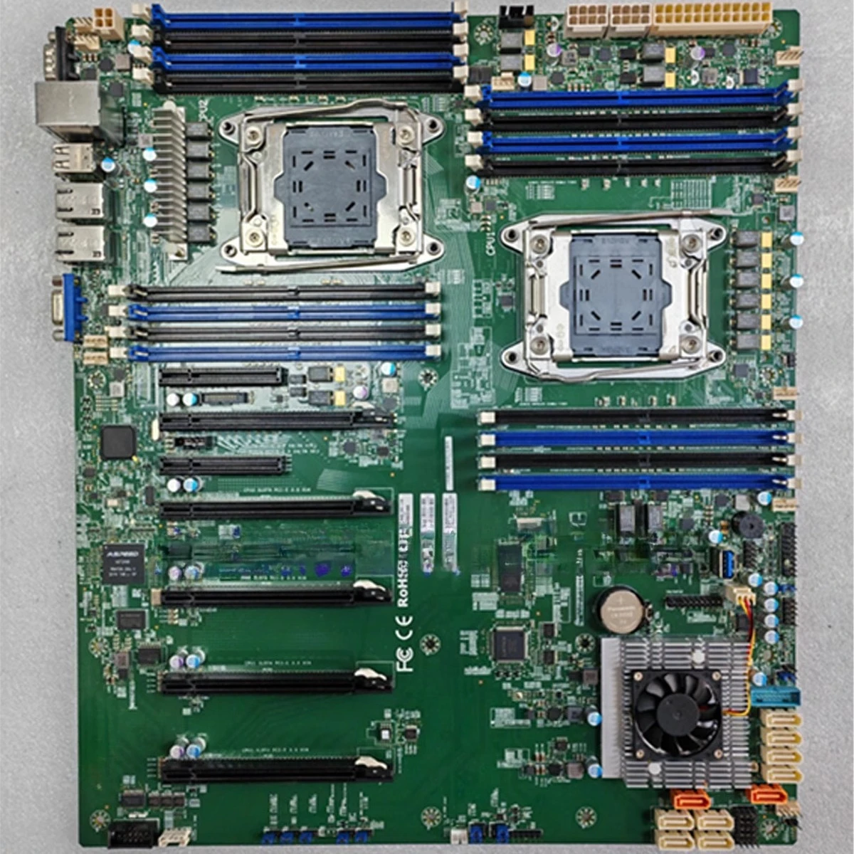 X10DRG-Q Dual-channel Main Board, Support E5-2600V3/V4C612 Chipset, X99 Server Main Board