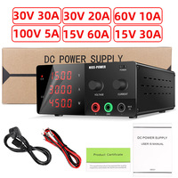 DC Stabilized Power Supply 30V 30A Adjustable Bench Source Laboratory Power Supply 30V 20A High-Power Switching Variable 60V 10A