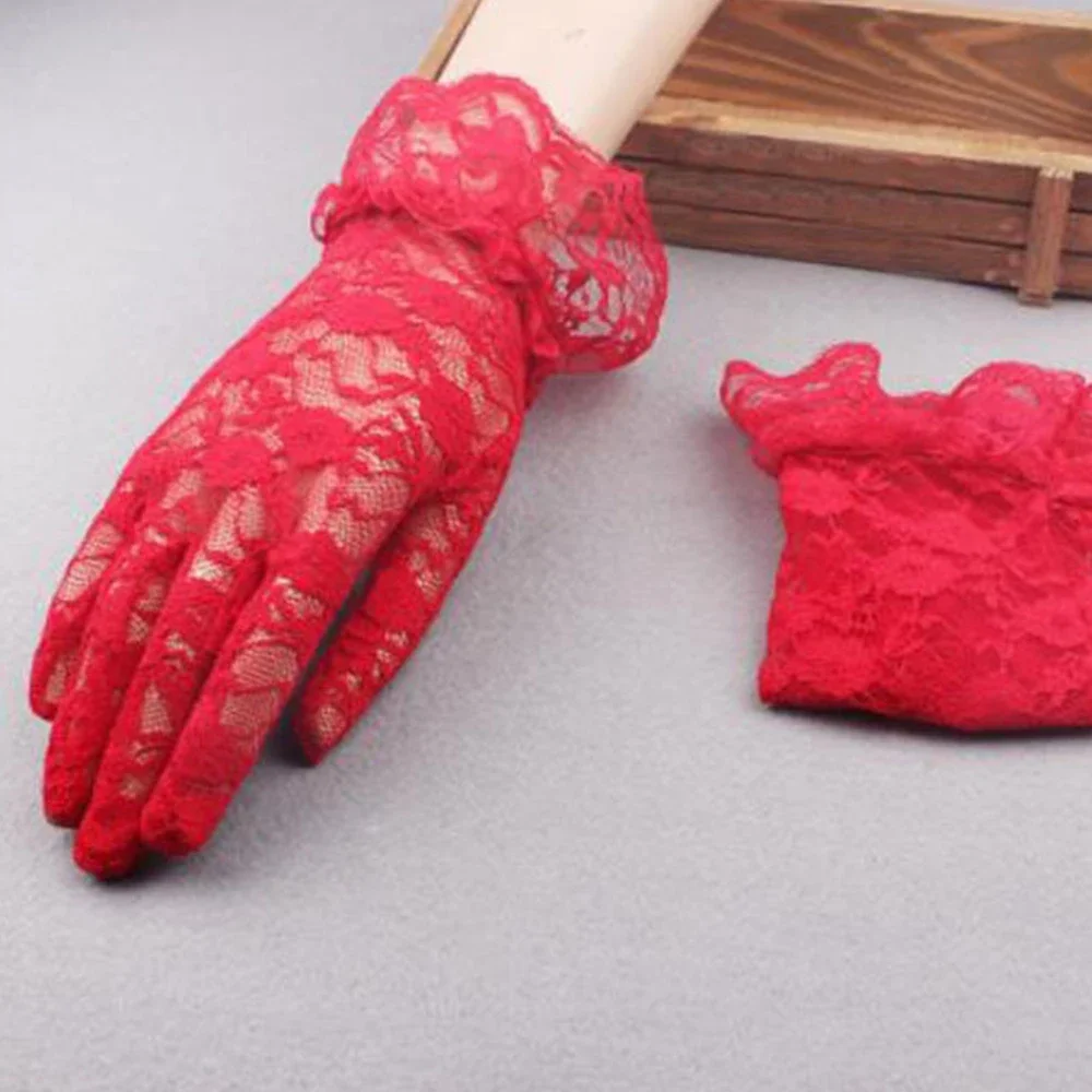 Gants de fête en polyester à la mode pour femmes, robe de mariage commandée, mitaines respirantes, extérieur, intérieur, offre spéciale, 03