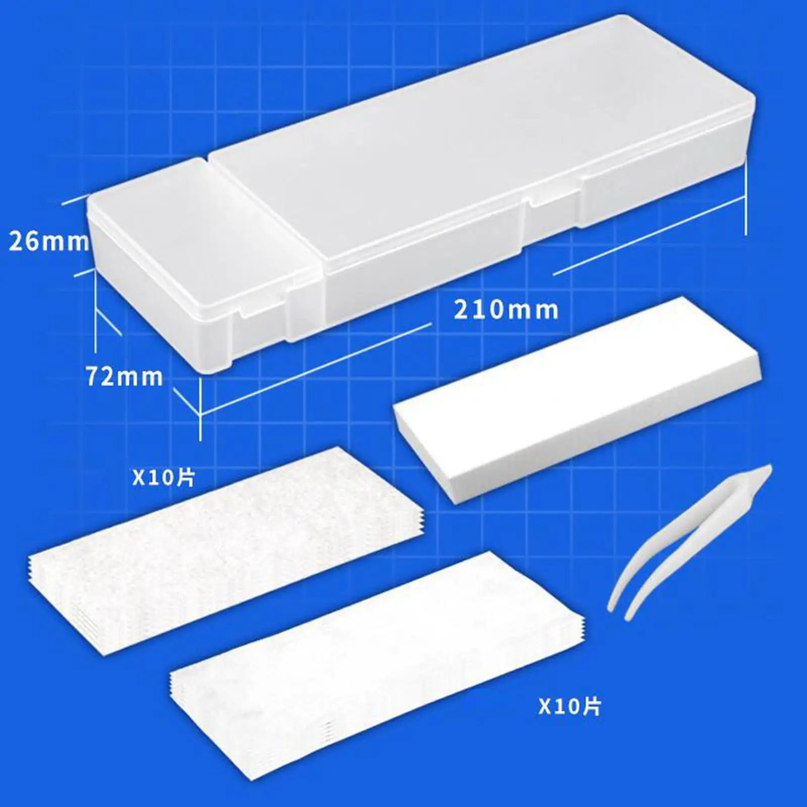 Wet Palette Keeps Wet Paint Fresh with Airtight Lid Wet Palette Sponges Compact