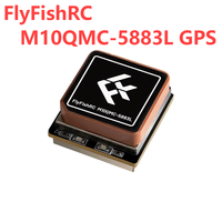 FlyFishRC M10QMC-5883L GPS module integrated compass module with built-in TCXO crystal and Farad capacitor