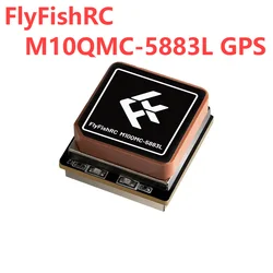 FlyFishRC M10QMC-5883L moduł GPS zintegrowany moduł kompasu z wbudowanym kryształem TCXO i kondensatorem Farad