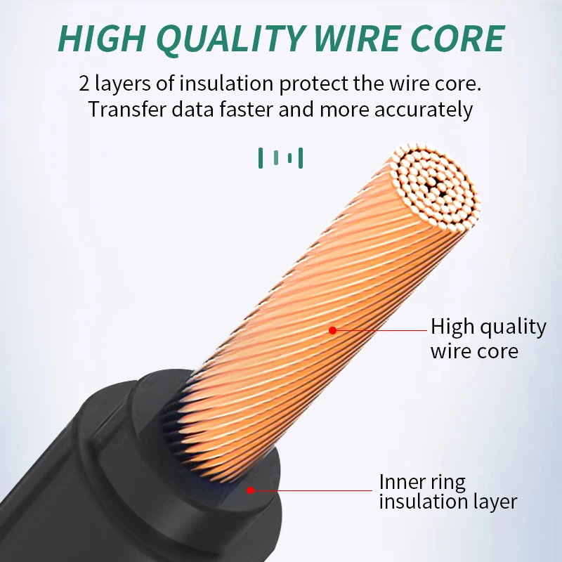 LUXIANZI 1000V 20A uniwersalny multimetr w kształcie długopisu 0.1mm/0.2mm wymienna sonda ze stali nierdzewnej izolacyjne silikonowe przewody pomiarowe narzędzia — zdjęcie 6