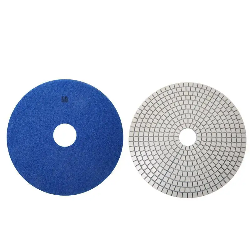 8 Zoll 200mm Nass-Granit-Polierpads für Betonschleifer, Marmor-Arbeitsplatten, Boden, Glas, Quarz Polier- und Schleifscheibe 1 Stück – Detail 8