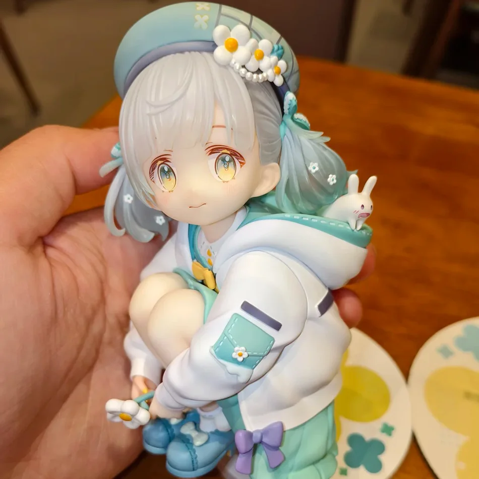 14CM Sahara Mafuyu Handgefertigtes Animations-Zubehör Sammlermodell „Gib Dir Blumen“-Serie Ornamente Geschenke