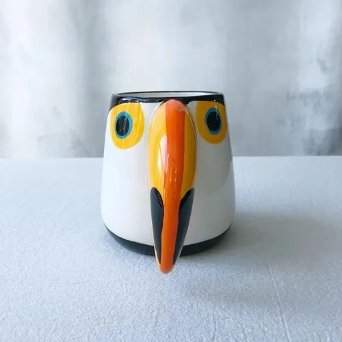 650Ml Parrot Ceramics Mugs Coffee Mug Milk Tea Office Cups Drinkware the Best birthday Gift