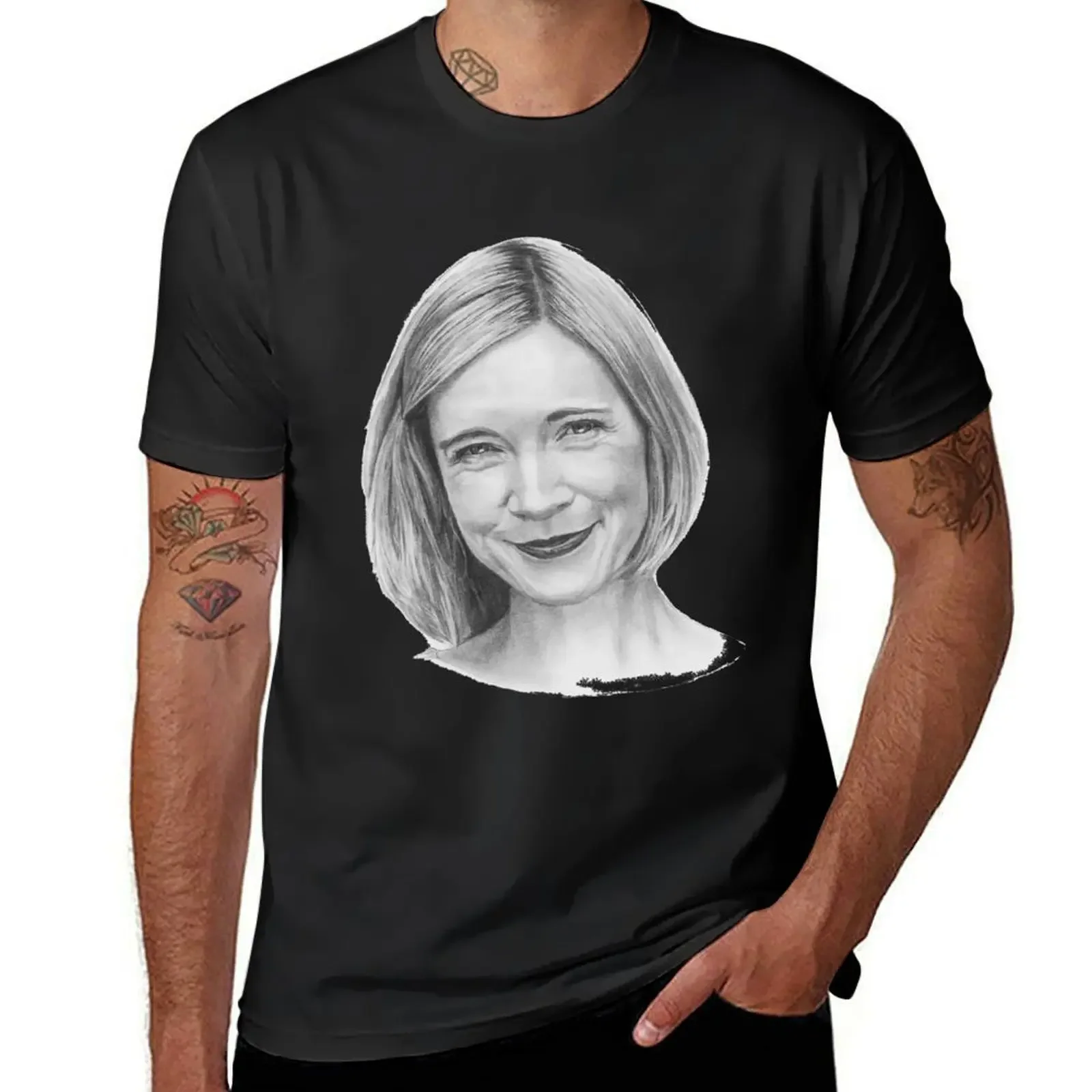 BRITISH HISTORIAN LUCY WORSLEY T-Shirt heavyweights street wear anime tshirt Short sleeve tee men