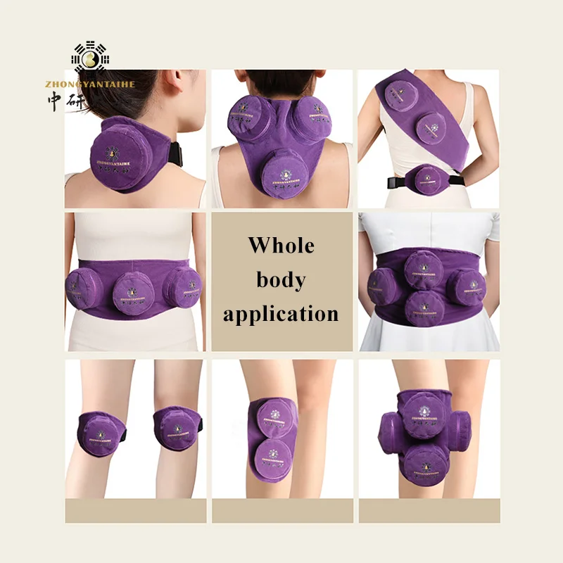 Portable Smokeless Moxibustion Multifunction Moxa Box Moxibustion Bag for Back Pain Muscle Stiffness