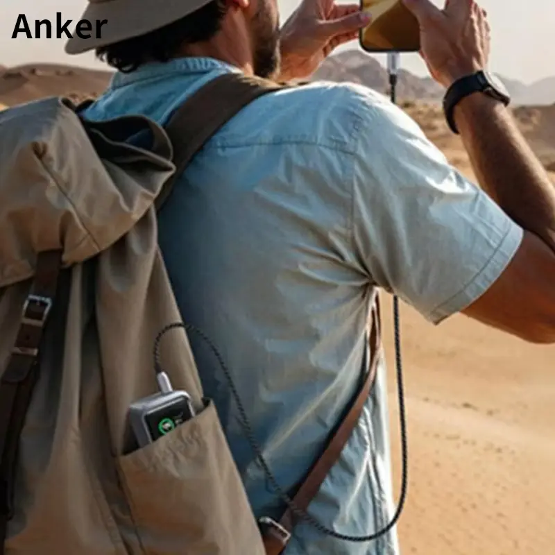 كابل أنكر برايم USB C إلى USB C، 240 واط 3 قدم 6 قدم شحن سريع كابل USB C، نايلون معاد تدويره مضفر مع متانة ثني لمدة 100 عام - 4