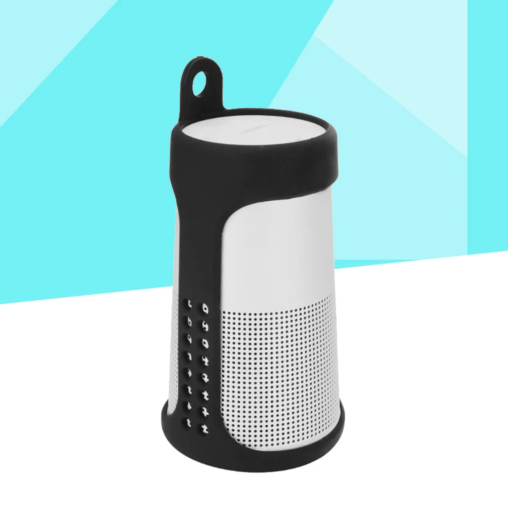 

High-Quality Silicone Speaker Carrying Case Shockproof Travel Protector for Speaker Accessories
