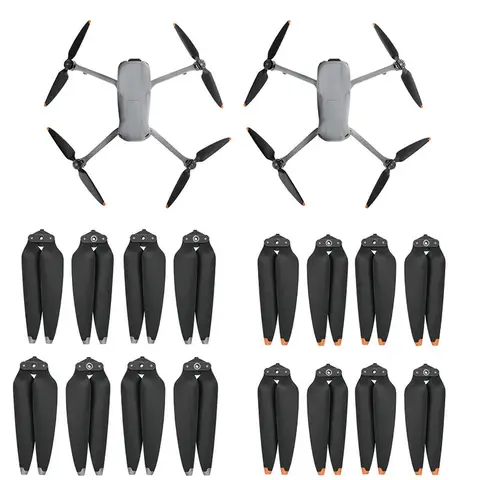 8 pcs 8747F low noise propeller for DJI AIR 3 Drone 8747 Quick-Release Folding Blade Parts Accessories