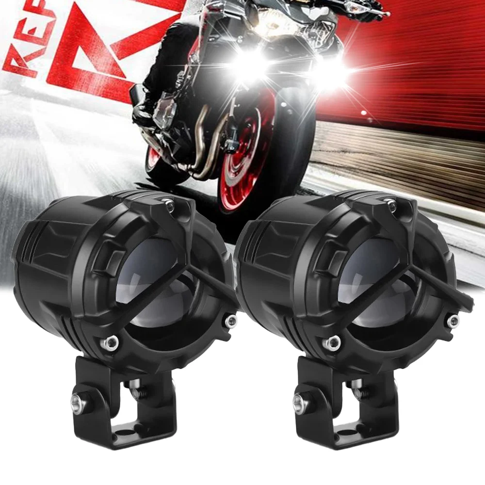 LED Motorbike Moto 220W Spotlight Auxiliary Motorcycle High/Low/ Headlights 12-80V for BMW R1200GS ADV F800GS Accessories