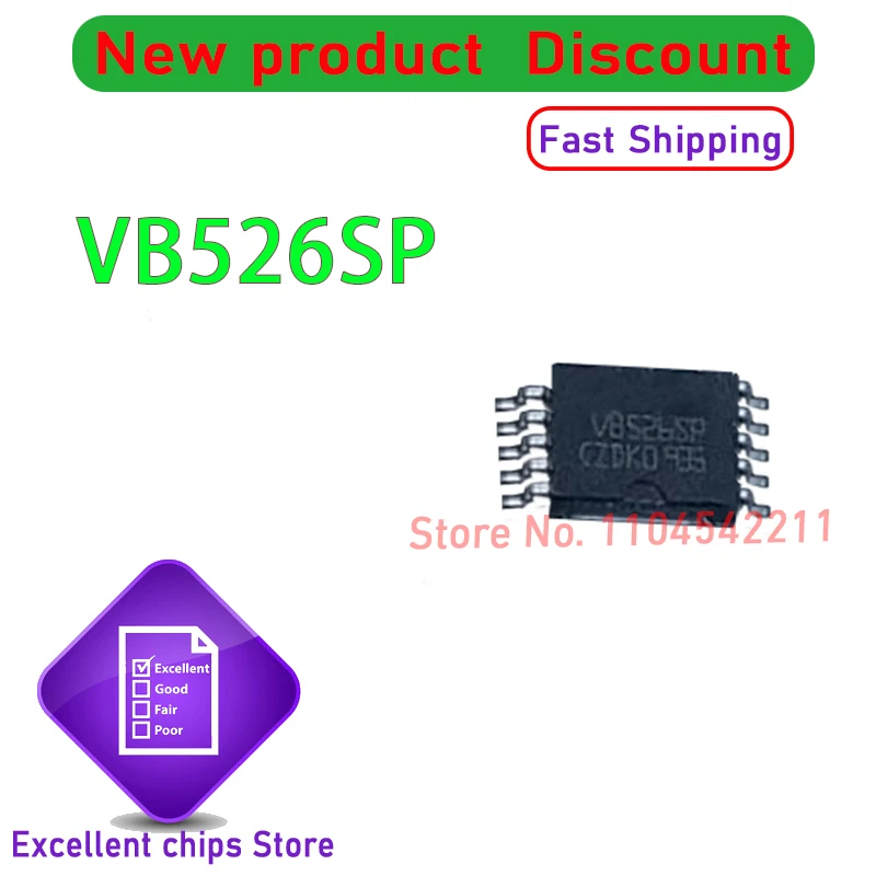 

(10-20piece) 100% New VB526SP VB526 526S HSOP10 Chipset