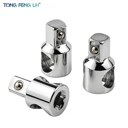 1 PC New Transfer 1/2 Socket Wrench Ratchet Sleeve Adapter Connecting Head Convertor Universal Joint Extension Spanner