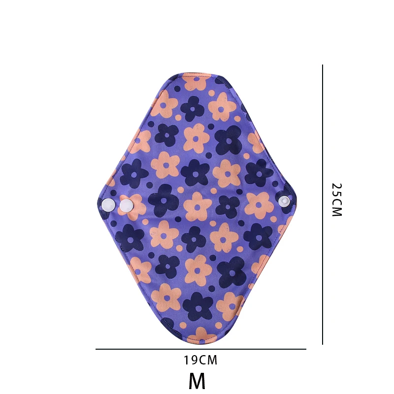 Vải Tấm Lót Vệ Sinh Cho Nữ Tính Sử Dụng Trong Thời Kỳ có Thể Giặt Quần Lót Bằng Than Tre Bên Trong Kích Thước 19*25Cm Có Thể Tái Sử Dụng