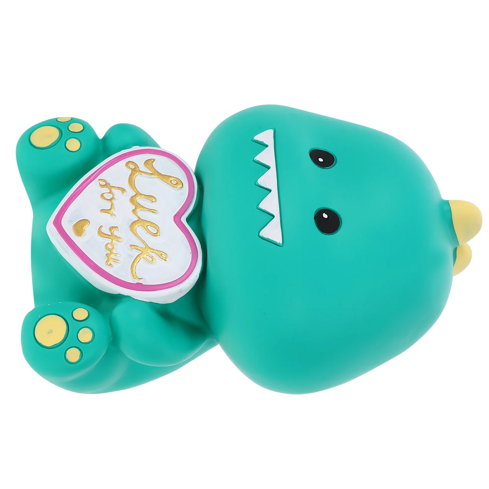 وعاء نقود لطيف من الفينيل على شكل ديناصور للأطفال هدية عيد الميلاد وعاء توفير العملات المعدنية المزخرف لسطح المكتب المنزلي #6