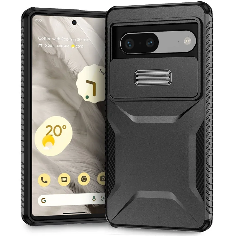

Heavy Duty Hybrid Armor Phone Case for Google 8/ 8 Pro/8A Shockproof Protection Hard Back Cover