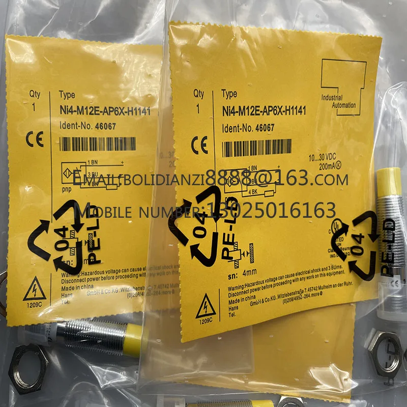 

New proximity switch sensor NI4-M12E-AD4X-H1141 In stock