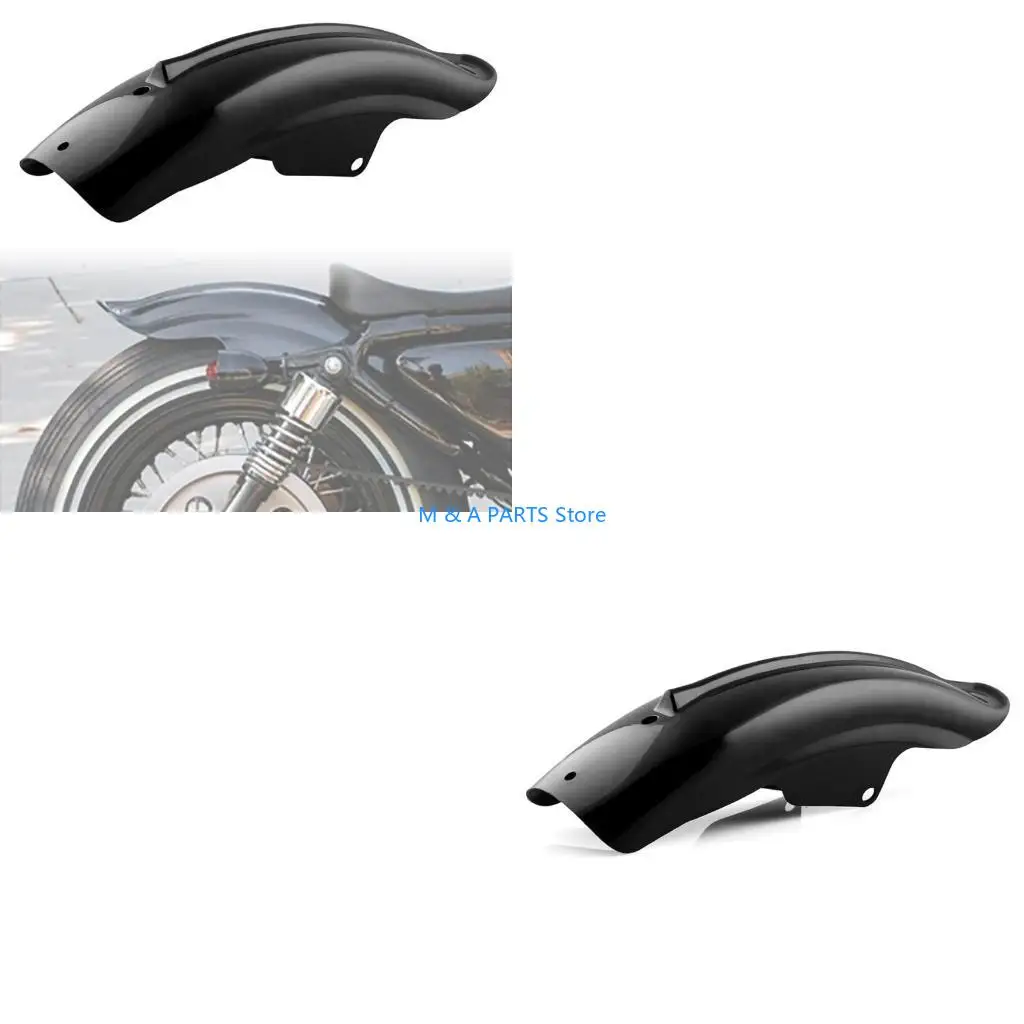U1JF Motorcycle Back Tire Mudguard Rear Tire Mud Flap Mud Splash Guard for Davidson 883 XL1200 Replacement Mudguards