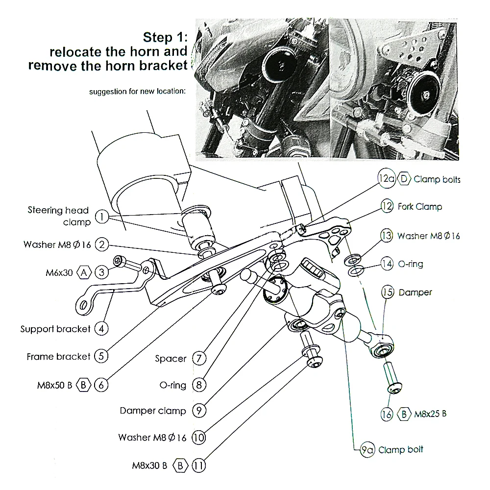 XSR900 Xsr900 Motorcycle Steering Stabilize Damper Bracket For Yamaha XSR900 XSR 900 Xsr900 xsr 900 2022-2023