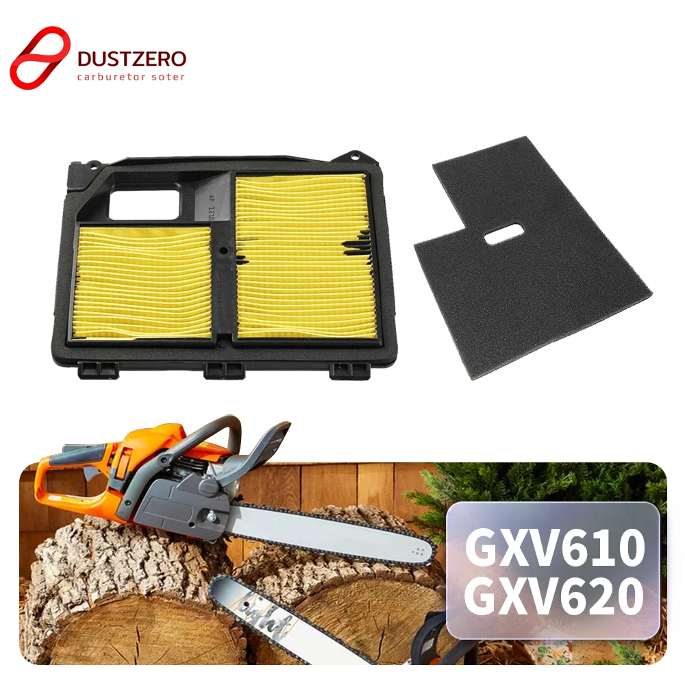 Air Filter 17211-ZJ1-000 17010-ZJ1-000 for Honda GXV610 GXV620 GX610 GX620 Engines OEM Replacement Parts
