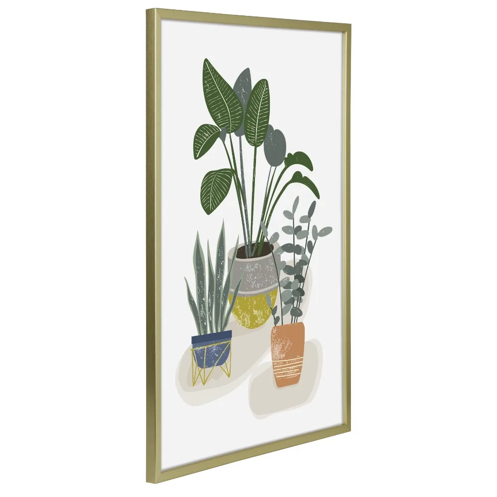 24x36 dunne platte gouden posterframe