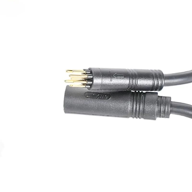 V20 Electric Dirt Bike Motor Extension Cable 1.6M Black Connector Replacement Spare Part for Repair