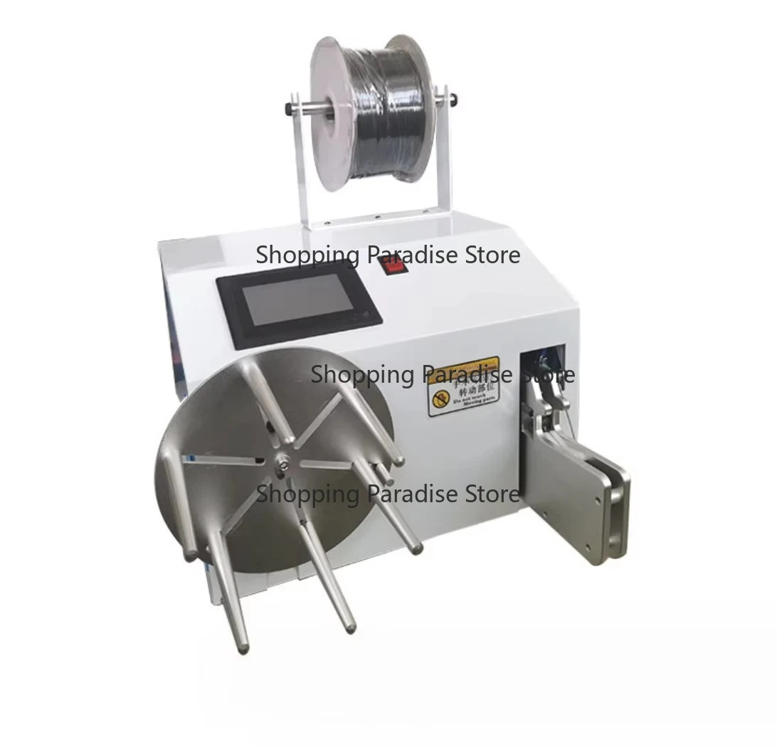 Automatic Cable Winding Tying Machine Cable Wire Coiling Binding Machine for Efficient Cable Management