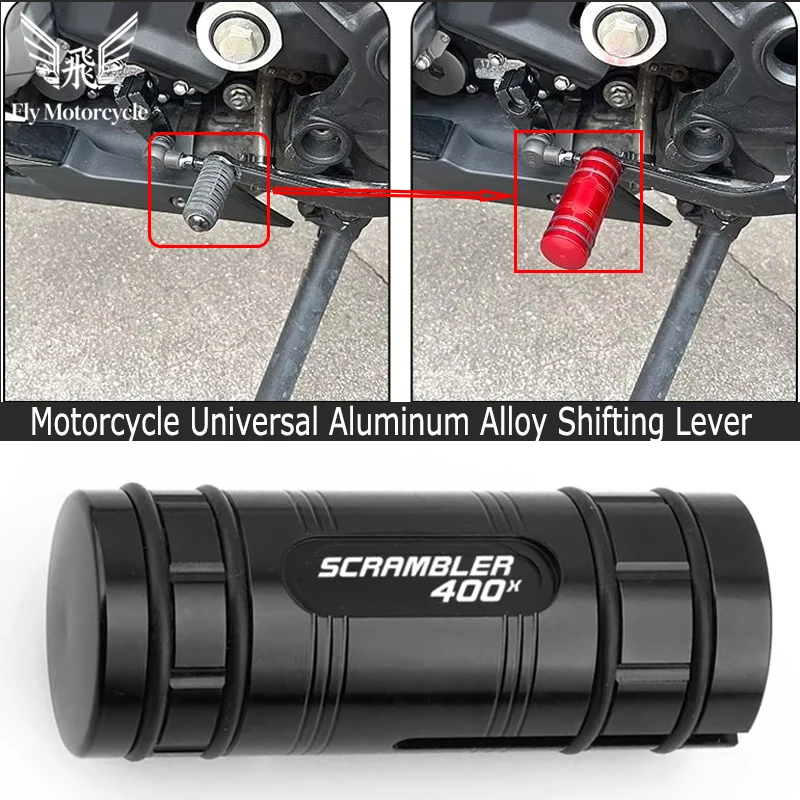 

Motorcycle Accessories For Scrambler 400X 400 X Speed 400 2023 2024 2025 CNC Gear Shift Lever Tip Extension Enlarger Pedal