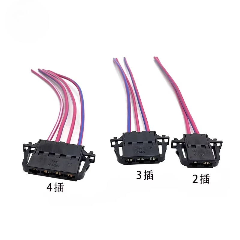 

1pcs For Volkswagen Bora Passat Lavida Air Conditioning Fan Motor Module Resistor Connector