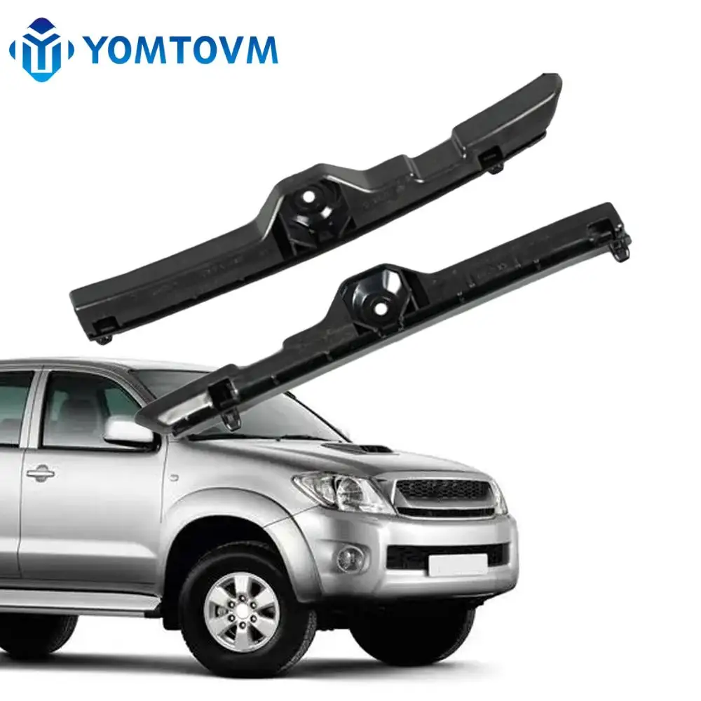 

Кронштейны фиксатора переднего бампера автомобиля, прокладка влево + вправо для Toyota HILUX 2006, 52116-0K011 52115-0K011, автомобильные внешние аксессуары