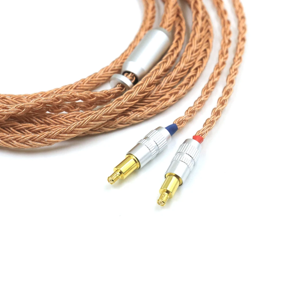 Haldane 16core (รุ่นปรับปรุง) เดี่ยวคริสตัลทองแดงสายอัพเกรดสําหรับ Technica ATH-WP900 MSR7B AP2000 ES770H SR9 ADX5000