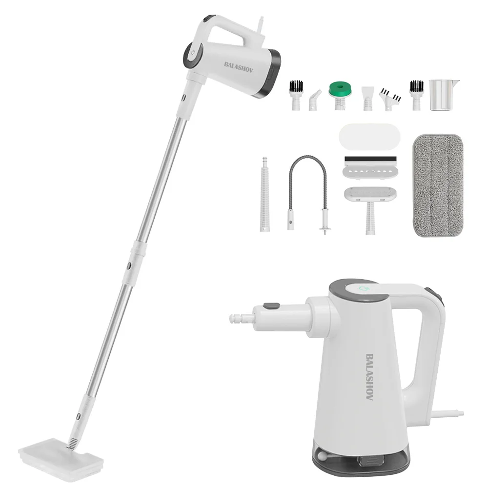 منظف ممسحة بخارية بدرجة حرارة عالية، منظف بالبخار لبلاط الأرضيات الصلبة وتكييف الهواء وآلة تنظيف المطبخ