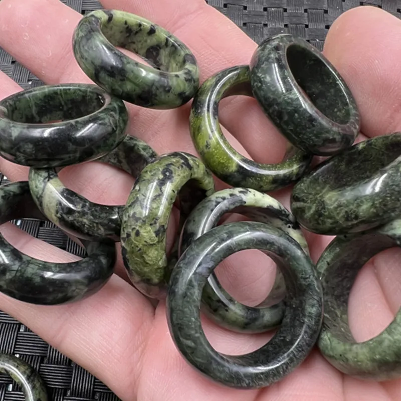 

Dark Green Ring Jade Bracelet Jade Ring