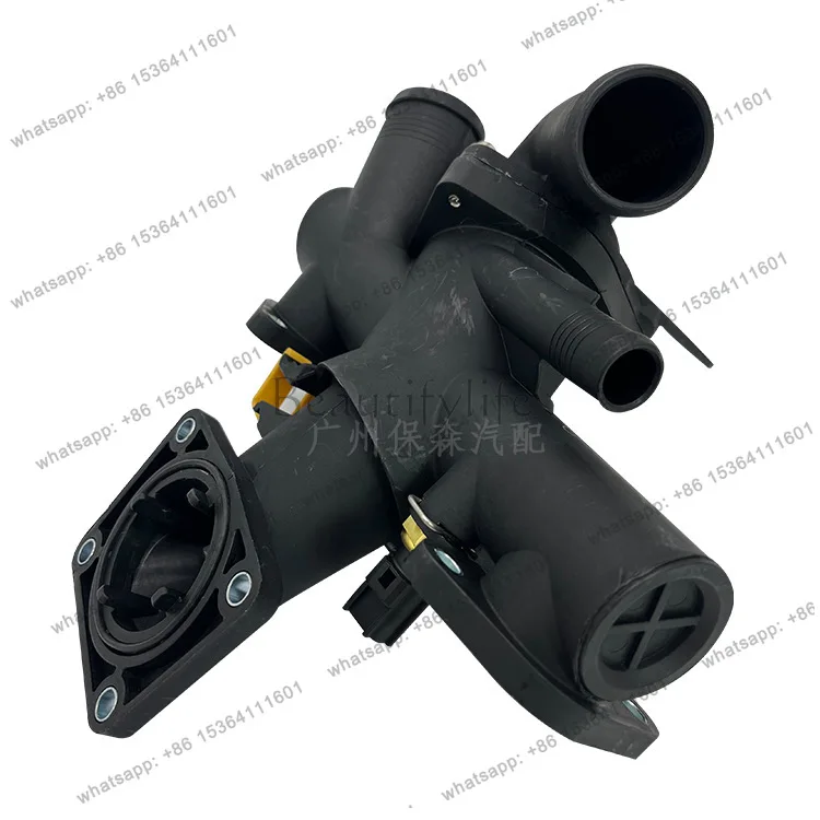 For auto parts XF XJ8 XK car thermostat assembly, thermostat housing AJ811793