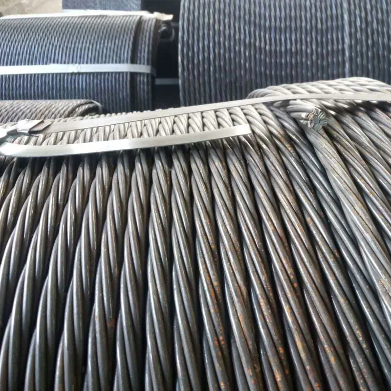 Stainless Steel Jump Ring Strand Galvanized Round  Wire Rope Copper Clad  Custom Prestressing Steel Strand  Steel Strand Price