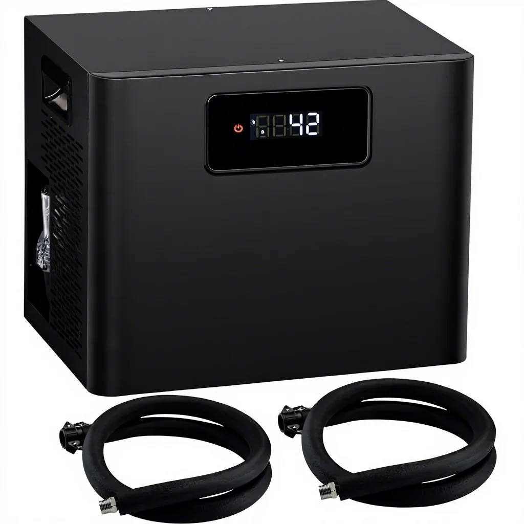 Cold immersion ice bath water cooler, built-in filter pump, submersible pump, heat insulation hose, cold therapy recovery