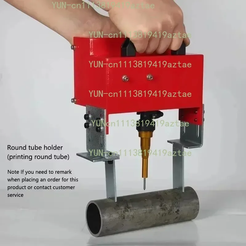 100x20mm Handheld Air Pneumatic Marking Machine Portable Metal Dot Peen Engraving Machine For VIN Code Chassis Number Serial