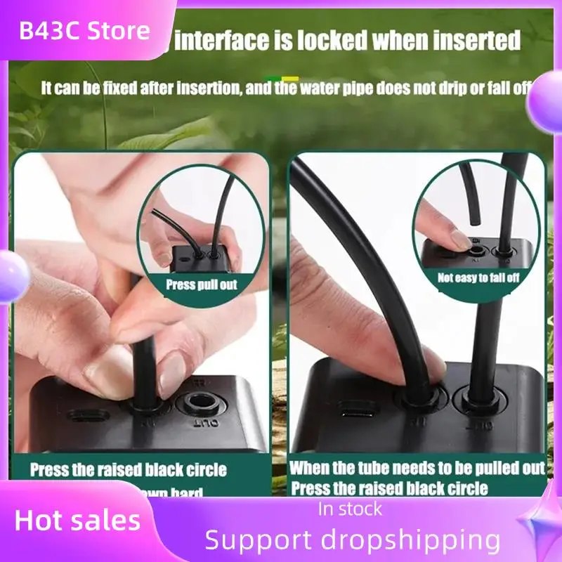 

B14C Spray Rainforest Crawler Intelligent Spray System Electronic Timer Automatic Sprinkler Control Kit